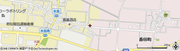 石川県白山市水島町1周辺の地図