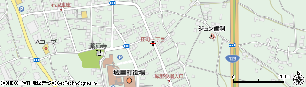 田町一丁目周辺の地図