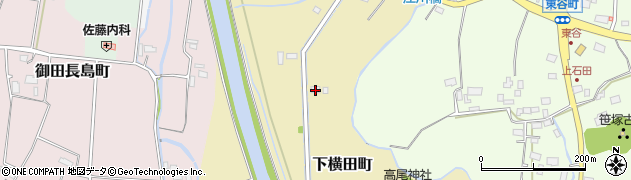 栃木県宇都宮市下横田町466周辺の地図