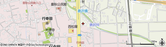 ワークマン渋川石原店周辺の地図