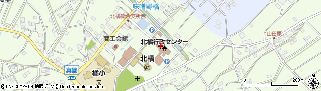 渋川市北橘行政センター周辺の地図