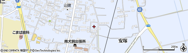 栃木県下都賀郡壬生町安塚1160周辺の地図