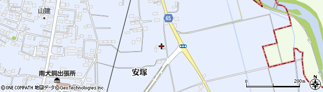 栃木県下都賀郡壬生町安塚1144周辺の地図