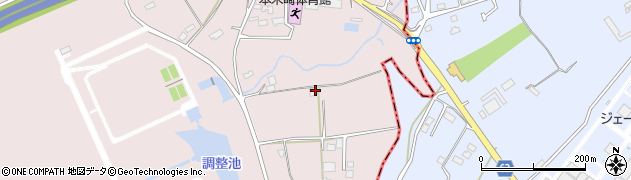 茨城県那珂市本米崎2946周辺の地図