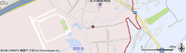 茨城県那珂市本米崎2948周辺の地図