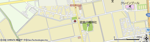 石川県白山市日向町（ヌ）周辺の地図