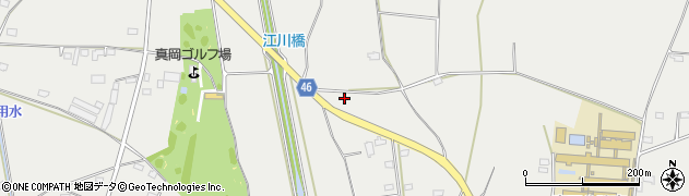 栃木県真岡市下籠谷697周辺の地図