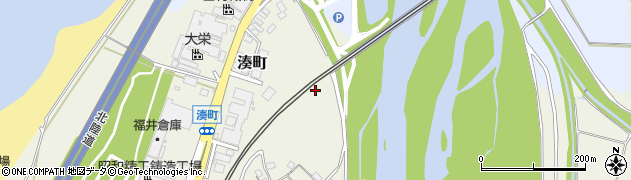 石川県白山市湊町タ周辺の地図