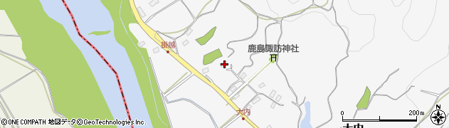 茨城県那珂市大内625周辺の地図