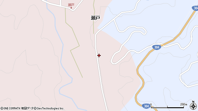 〒939-1824 富山県南砺市上田の地図