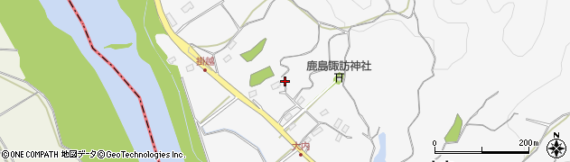 茨城県那珂市大内630周辺の地図