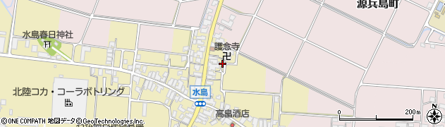 石川県白山市水島町28周辺の地図