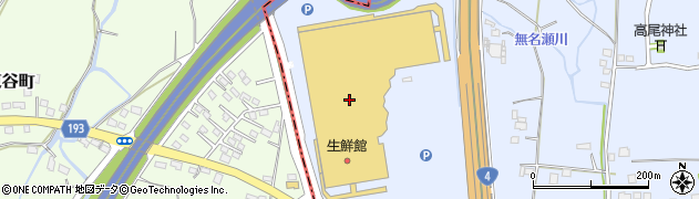ペッパーランチジョイフル本田宇都宮店周辺の地図
