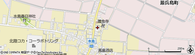 石川県白山市水島町30周辺の地図