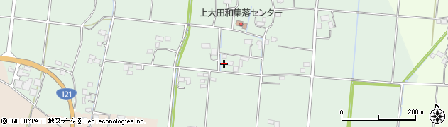 栃木県真岡市上大田和793周辺の地図
