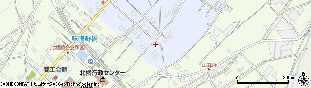 群馬県渋川市北橘町下南室498周辺の地図