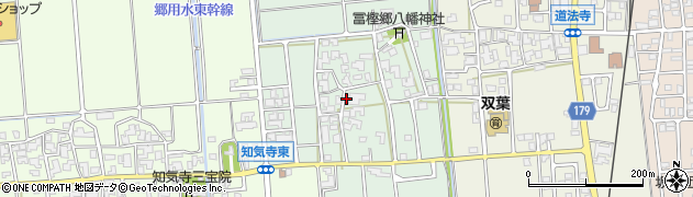 石川県白山市荒屋町周辺の地図