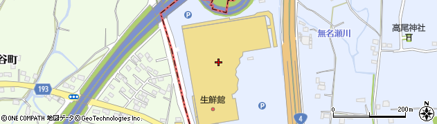 株式会社ジョイフル　車検・タイヤセンター宇都宮店周辺の地図
