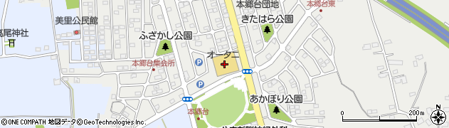 株式会社オータニ　上三川店周辺の地図