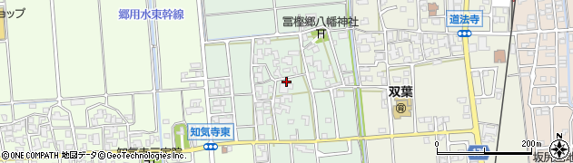 石川県白山市荒屋町に周辺の地図
