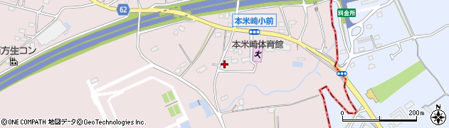茨城県那珂市本米崎2703周辺の地図