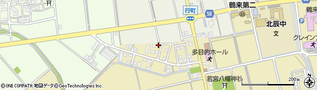 石川県白山市日向町ヌ83周辺の地図