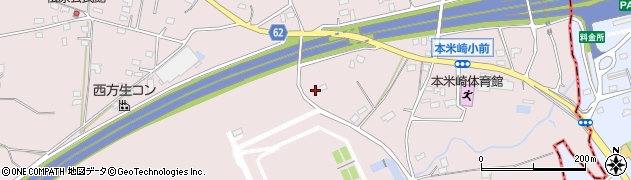 茨城県那珂市本米崎2341周辺の地図