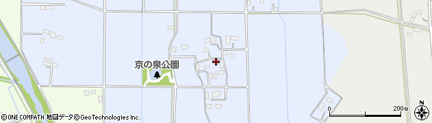 栃木県真岡市京泉1194周辺の地図
