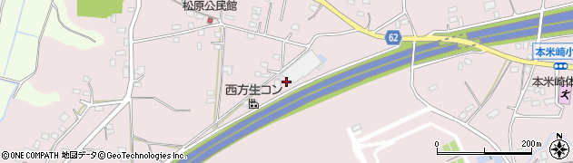 茨城県那珂市本米崎2369周辺の地図