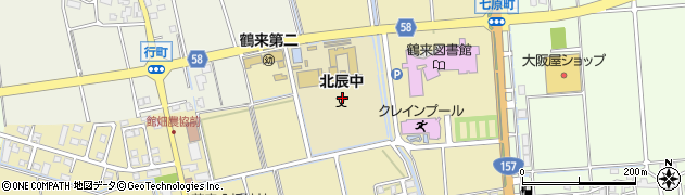石川県白山市日向町（ロ）周辺の地図