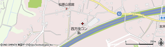 茨城県那珂市本米崎2382周辺の地図