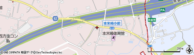 茨城県那珂市本米崎2686周辺の地図