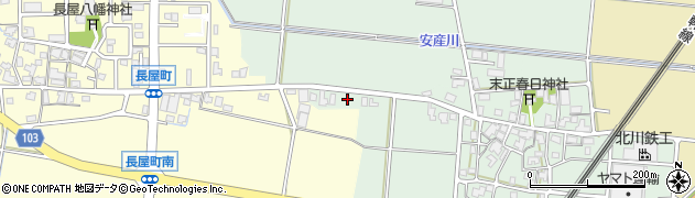 石川県白山市手取町（オ）周辺の地図