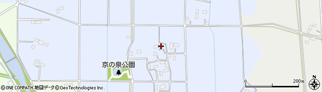 栃木県真岡市京泉1197周辺の地図