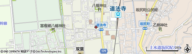 石川県白山市道法寺町ホ56周辺の地図