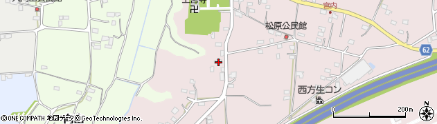 茨城県那珂市本米崎2445周辺の地図