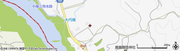 茨城県那珂市大内855周辺の地図