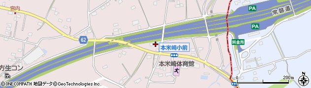 茨城県那珂市本米崎2699周辺の地図