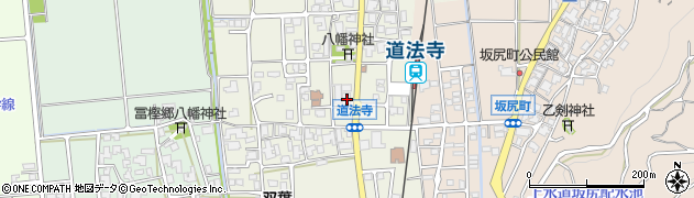 石川県白山市道法寺町ホ54周辺の地図