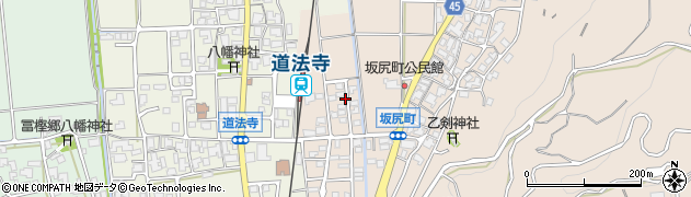 石川県白山市坂尻町ロ周辺の地図