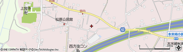 茨城県那珂市本米崎2318周辺の地図