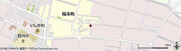 石川県白山市福永町周辺の地図