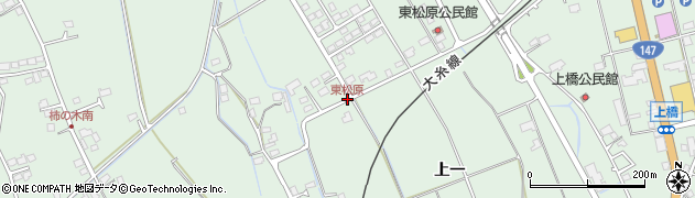 東松原周辺の地図