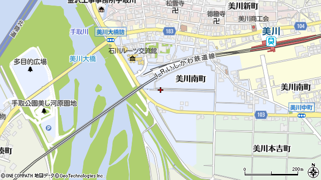 〒929-0215 石川県白山市美川南町の地図