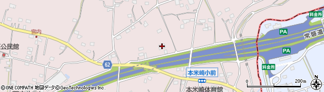 茨城県那珂市本米崎2694周辺の地図