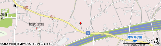 茨城県那珂市本米崎2219周辺の地図