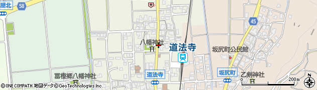 石川県白山市道法寺町（ホ）周辺の地図
