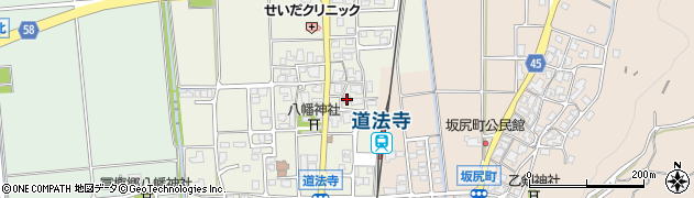 石川県白山市道法寺町ホ26周辺の地図