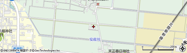 石川県白山市手取町（カ）周辺の地図