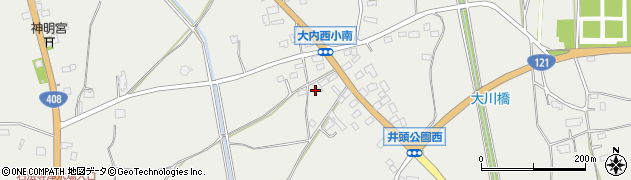 栃木県真岡市下籠谷2496周辺の地図